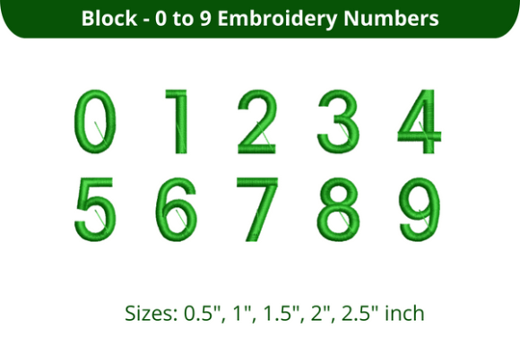 Block Font 0-9: A Designer's Review for Personalized Gifts