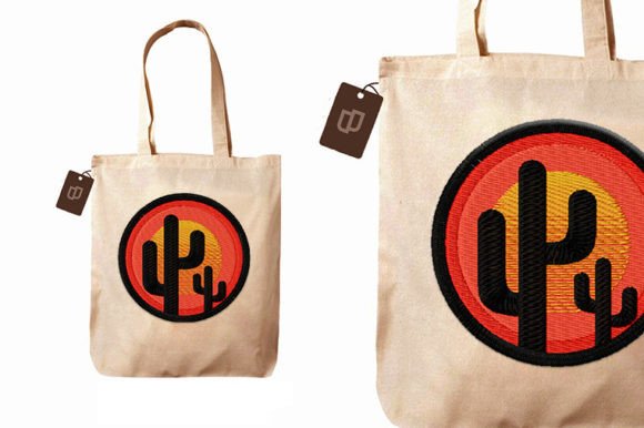 Cute Cactus Inside Circle Patch Review