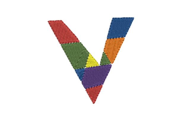 Diagonous V: A Vibrant Choice for Personalized Embroidery Gifts