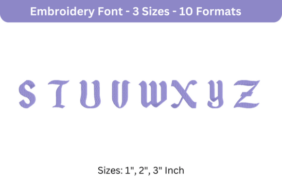 Disneyland Font Uppercase S to Z Review for Gift Makers