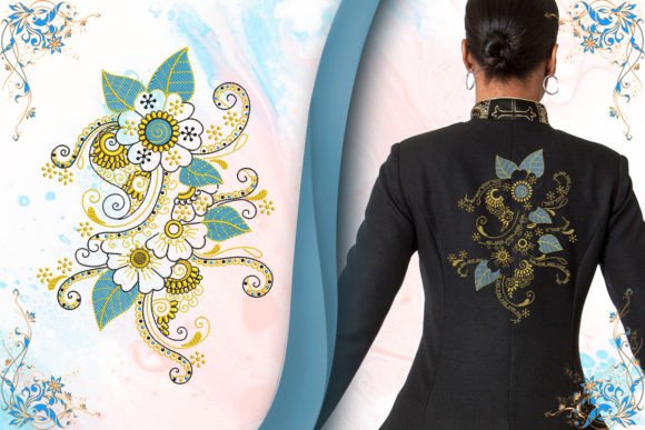 Floral Back Motif: A Designer's Review for Gift Creators