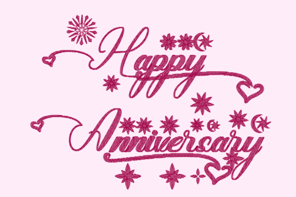 Happy Anniversary Lettering Review