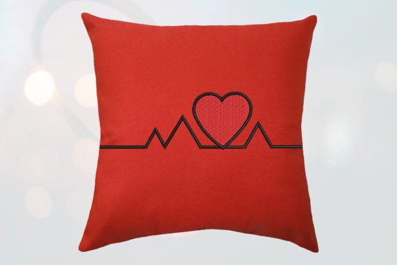 Heart ECG: A Smart Pick for Your Embroidery Shop