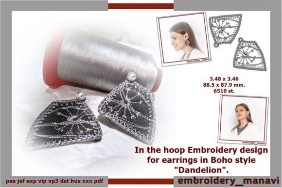 ITH Earrings Boho Dandelion Review for Holiday Collections
