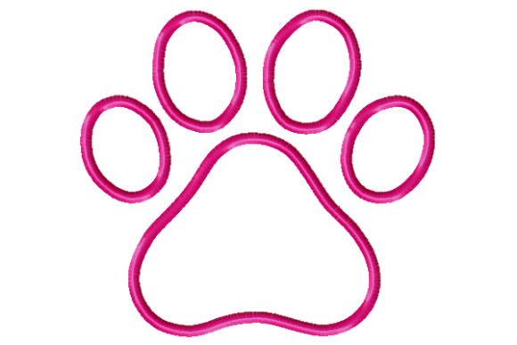 Paw Prints Applique Review for Boutique Apparel