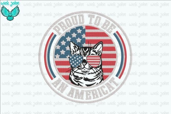 Proud to Be an Americat Embroidery Review