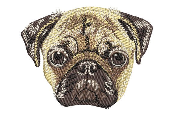 Pug Embroidery Design Review