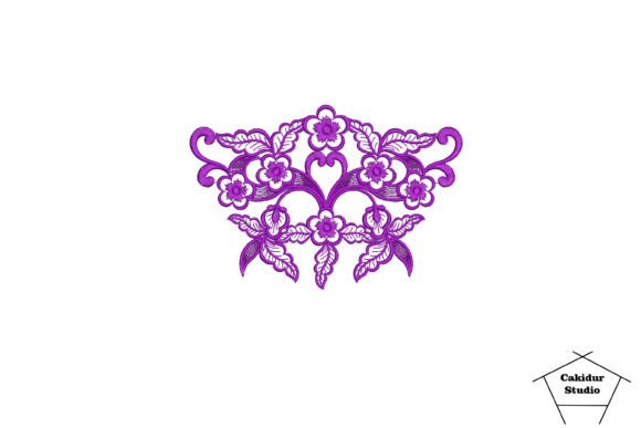 Purple Floral Lace Review for Handmade Gifts