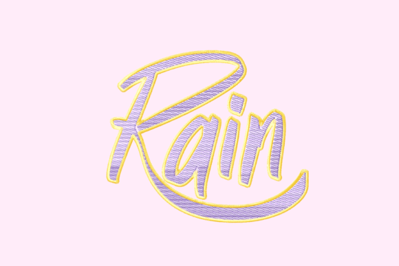 Rain Lettering: A Designer's Review for Small Business Merch