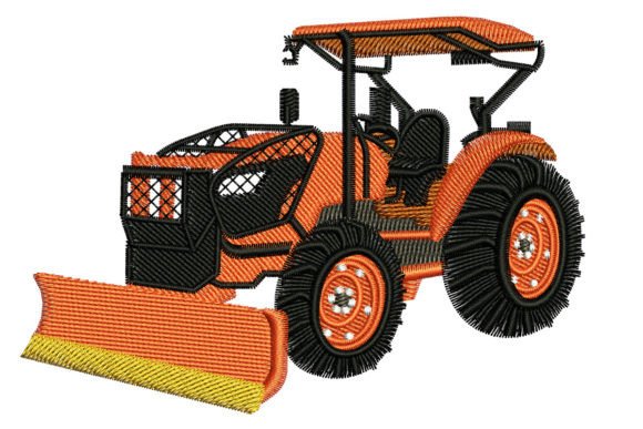 Tractor Car Design Review for Business Merch